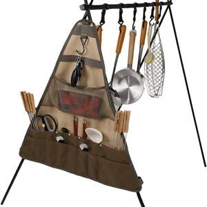 Multi-functional Camping Tableware Storage Bag Canvas(1 Pack)